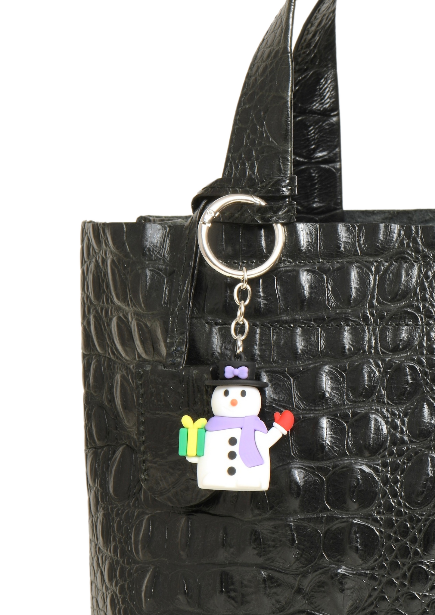 Snowman New Year's Bag Charm