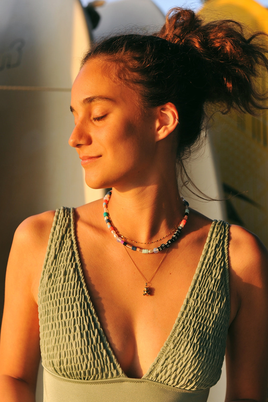 Sunkissed İnci Kolye