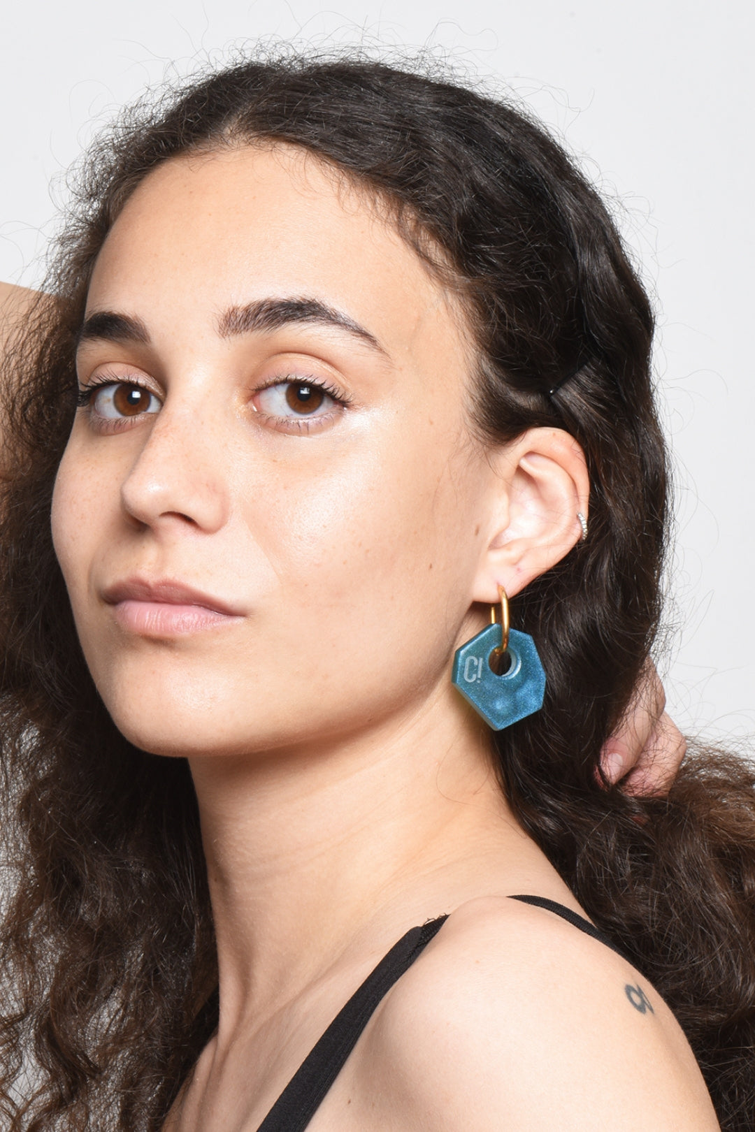 Ear Candy Dark Green Earrings