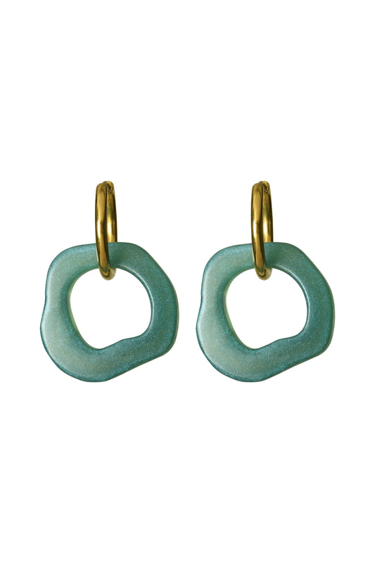 Ear Candy Dark Green Küpe
