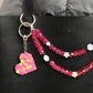 Handmade Little Heart Bag Charm