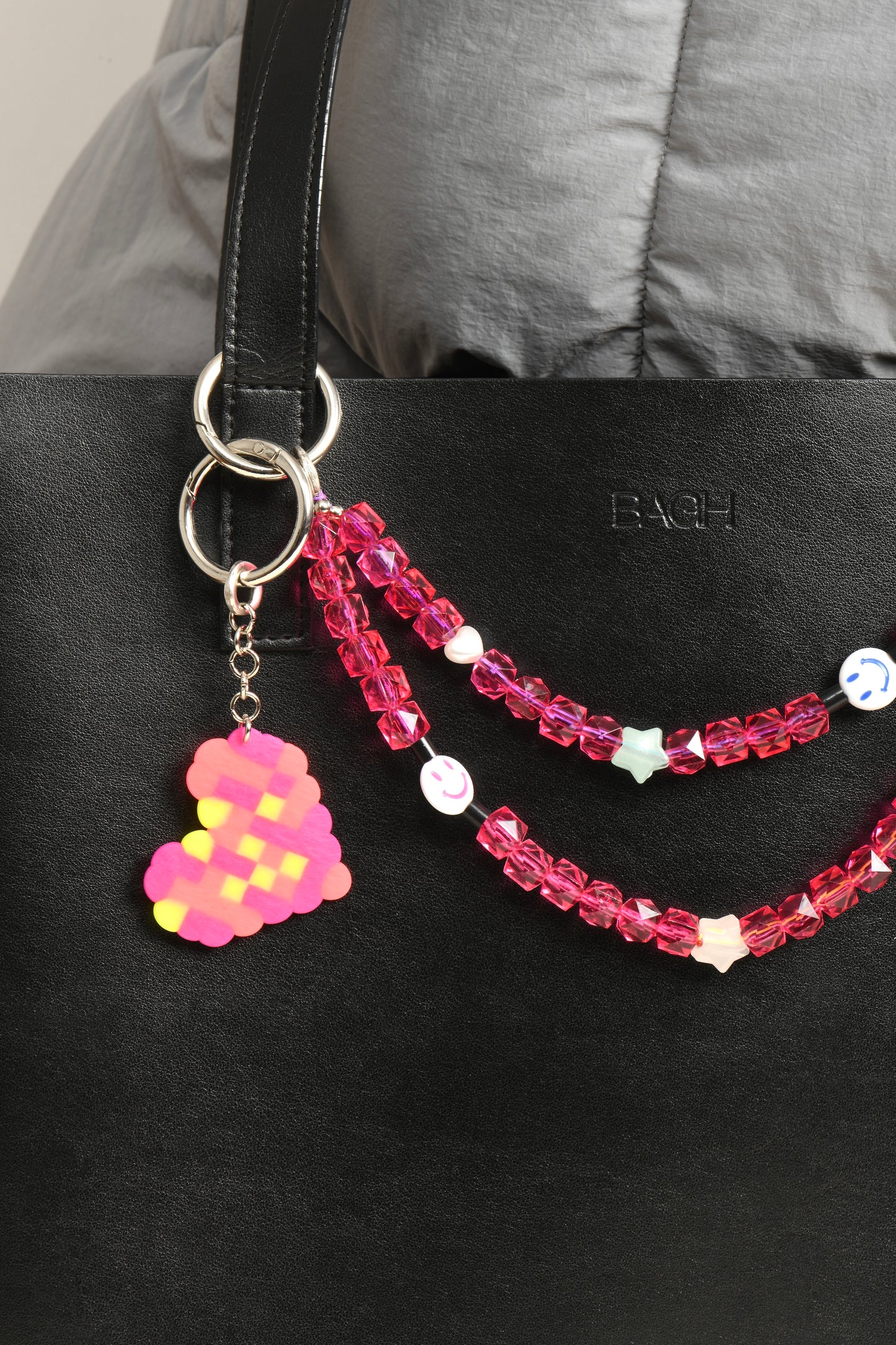 Handmade Little Heart Bag Charm