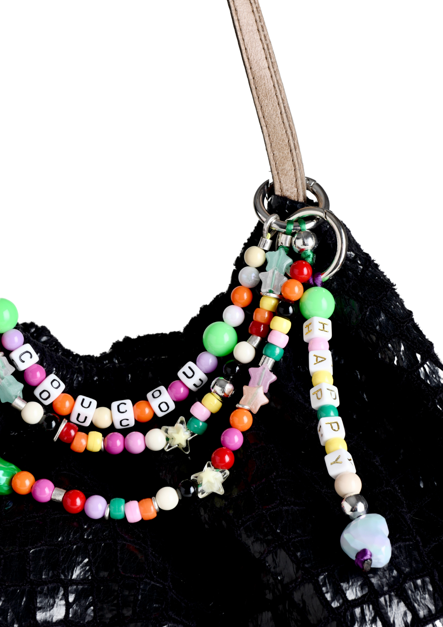 Double Layered Bag Charm