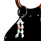 Bag Charm with Pearls and Stars