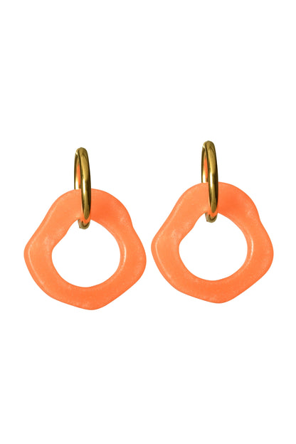 Ear Candy Orange Earrings
