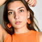 Ear Candy Orange Earrings
